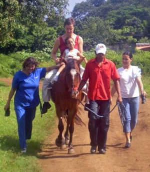 Reittherapie mit Gladys Obregon