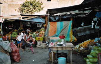 Der Markt bei der Kathedrale