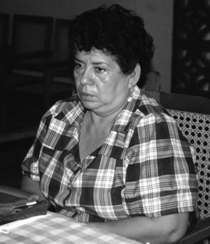 Eunice Villalobos, die Leiterin des Frauenzentrums