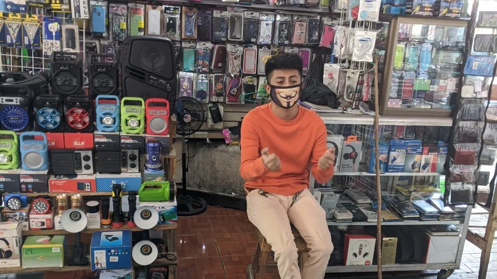 Marktstand in Managua