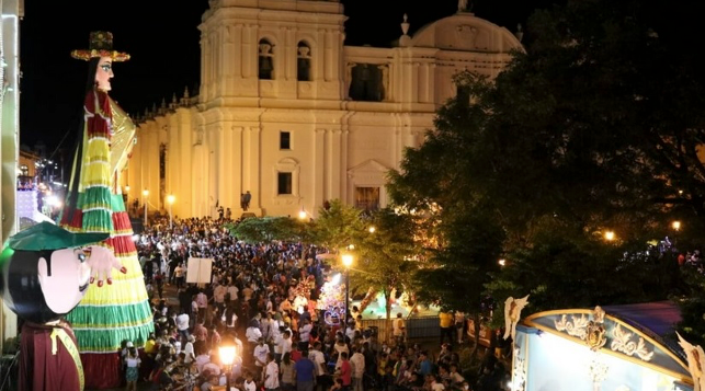 La Gigantona en Leon