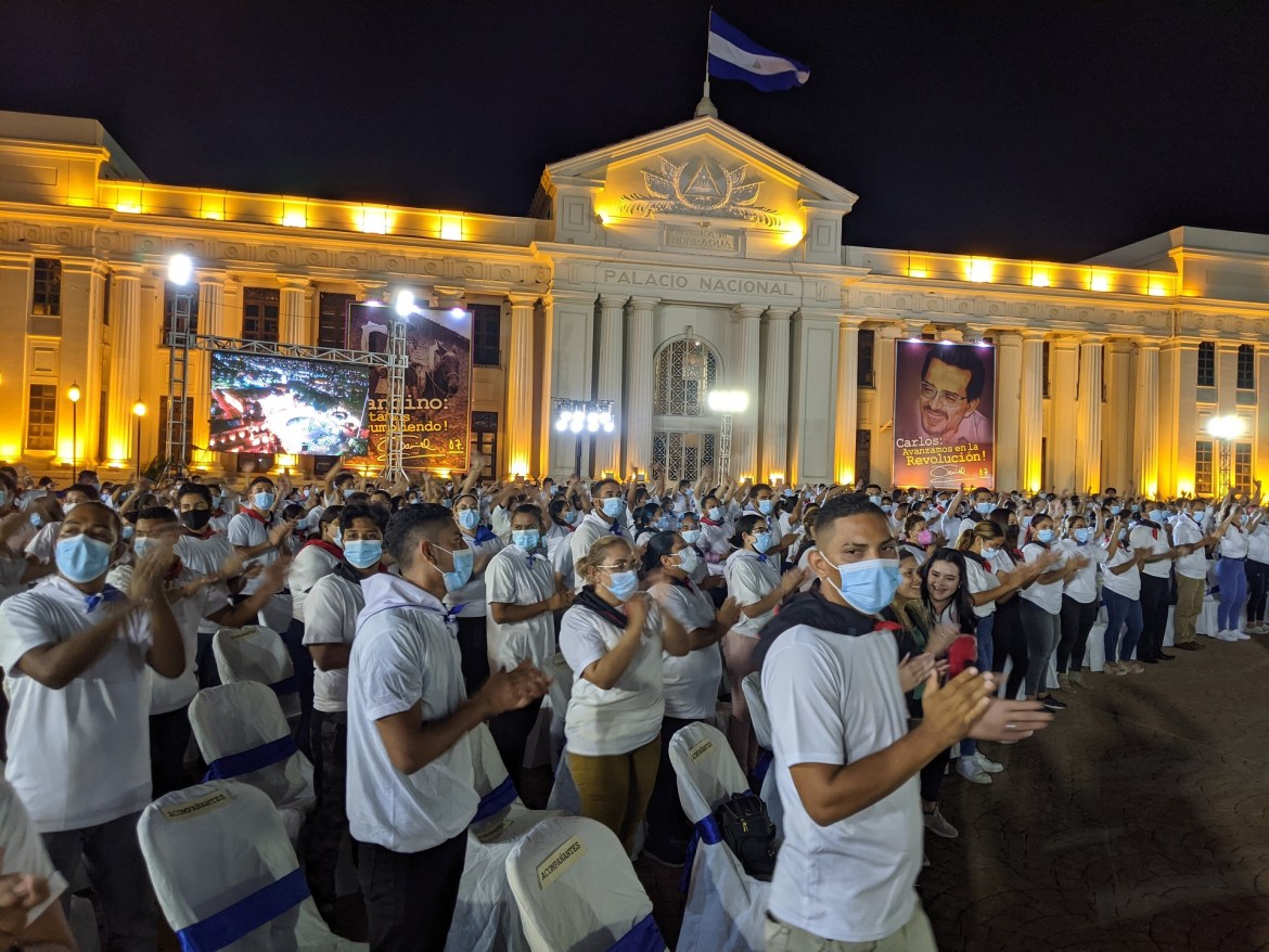 Rede in Managua