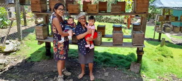 Mitglieder der Agrargenossenschaft Madre Tierra