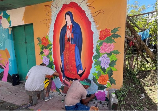Mural de Maria