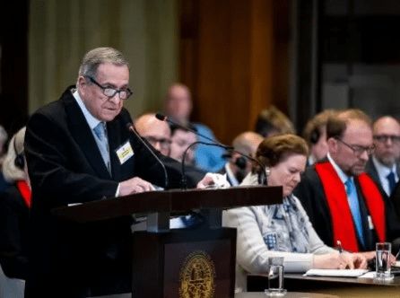 Carlos Argüello, Nicaraguas Botschafter in den Niederlanden und Vertreter beim IGH