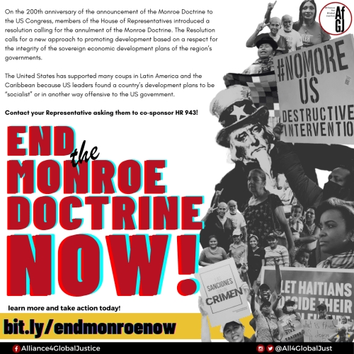 End the Monroe-Doctrine Now!