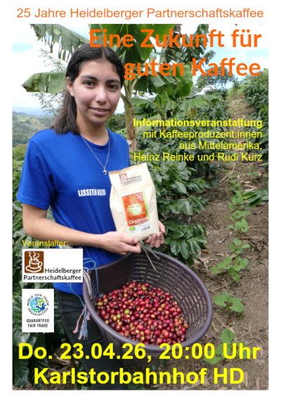 Eine Zukunft für guten Kaffee - 25 Jahre Partnerschaftskaffee