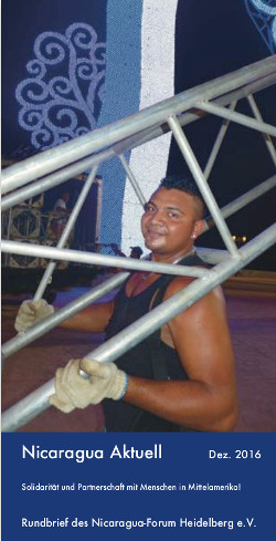 Titelseite Nicaragua Aktuell - Dez 2016